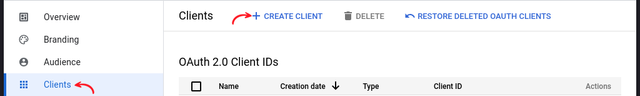 Create client